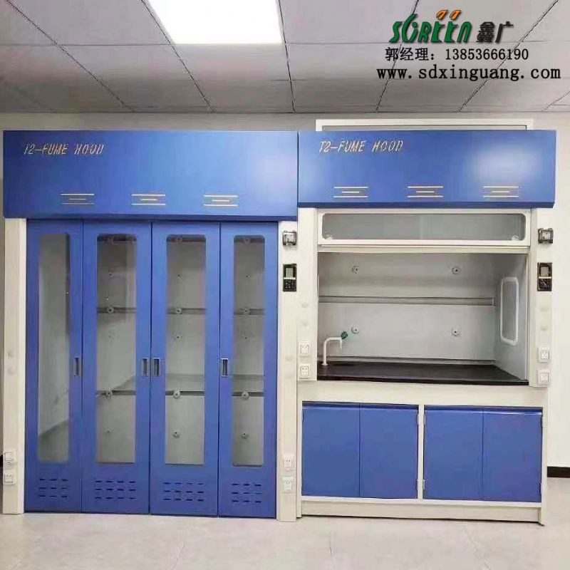 潍坊全钢通风柜，实验室通风橱，PP桌面排风罩