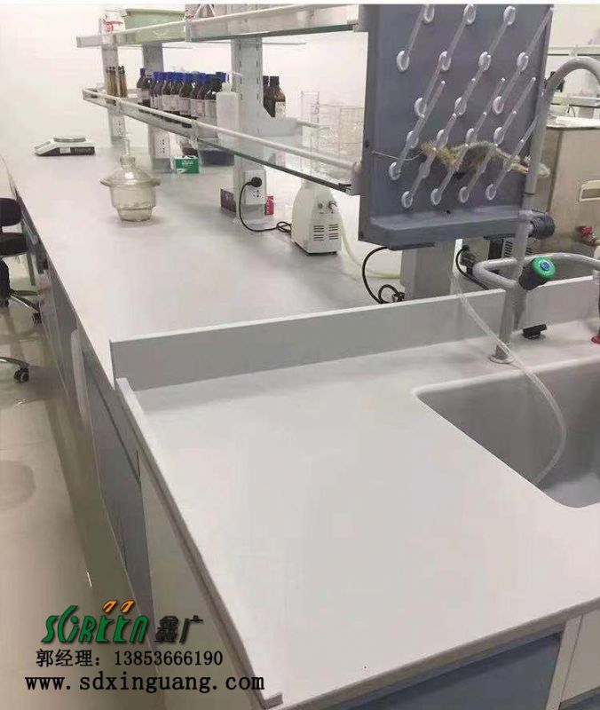 潍坊实验室工作台 试验室实验台 铝玻试剂架置物架子