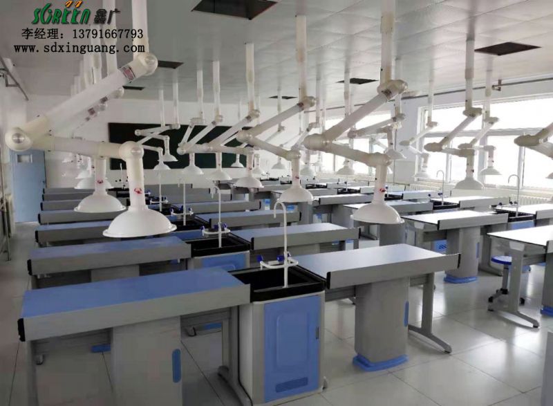 潍坊新型铝塑实验桌，化学通风实验室