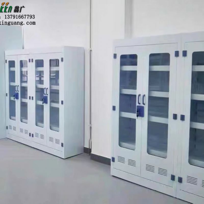 东营实验台生产厂家 pp药品柜 试验室边台