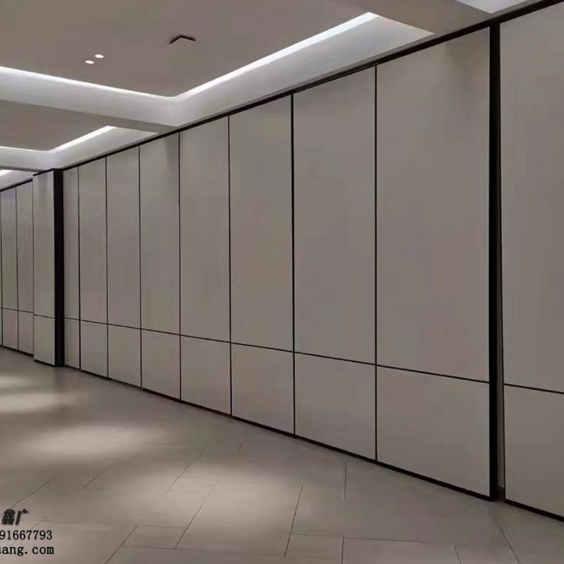 潍坊酒店移动隔断 包房活动隔断 吊轨隔断厂家