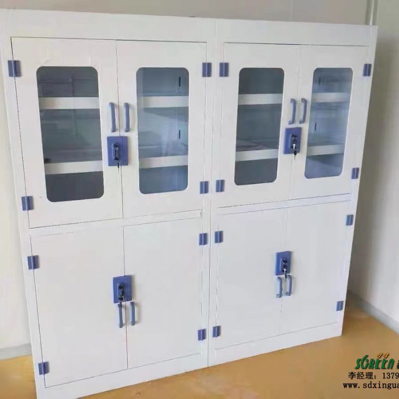 潍坊实验室PP酸碱柜 PP危化品柜 强碱强柜 pp药品柜 器皿柜存储柜