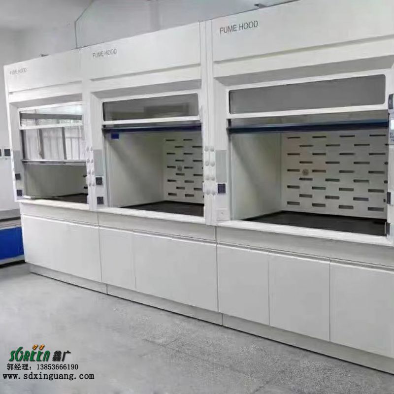 山东实验室全钢通风柜全钢试验桌 耐腐蚀酸碱试验台