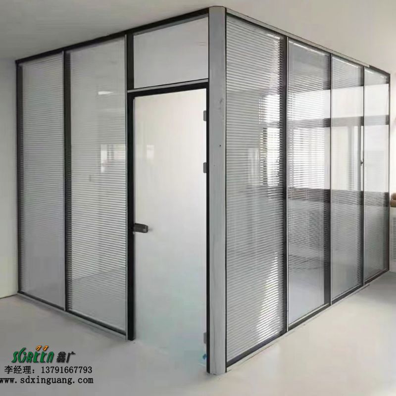 潍坊隔断办公室隔断 潍坊玻璃隔断 潍坊高隔断墙定做厂家