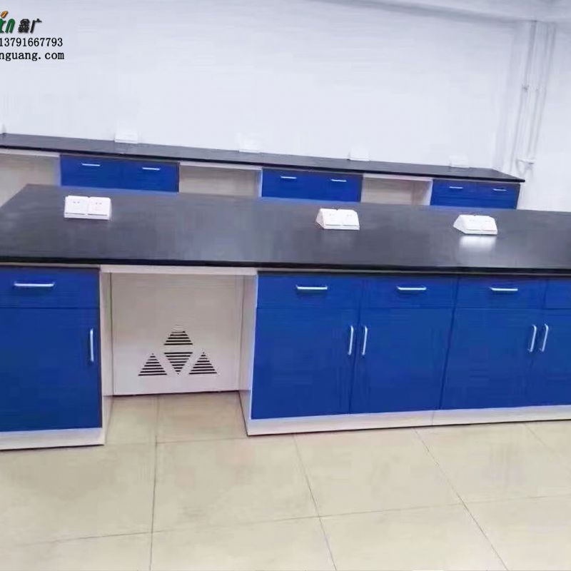 山东实验室全钢边台 工作边台 定制化验室 全钢边操作台