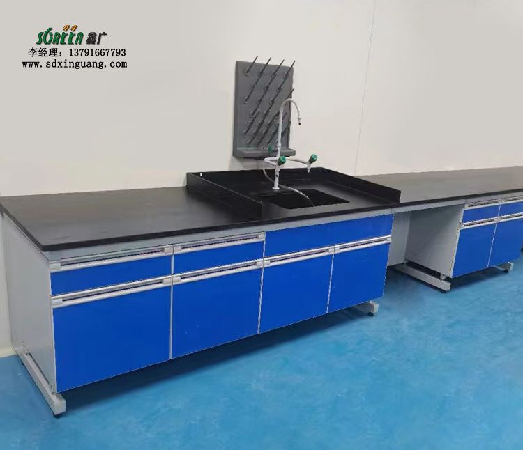 山东潍坊淄博青岛济南钢木防腐蚀边台 化验室耐氧化操作台