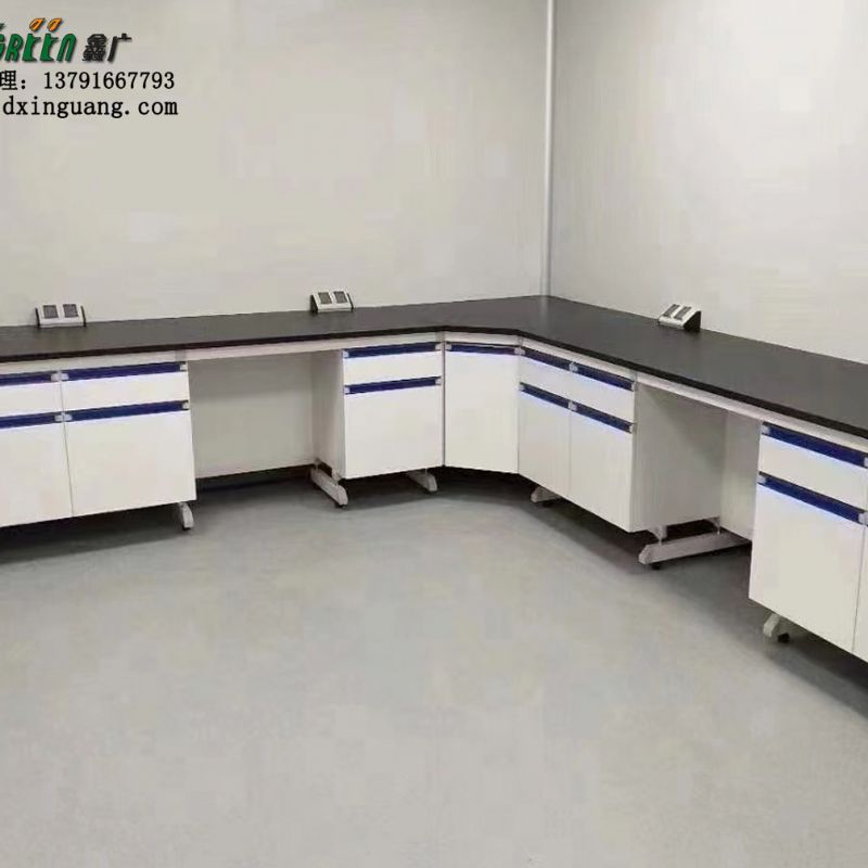 青岛济南潍坊实验室钢木边台 化学实验室钢木实验边台 防腐蚀