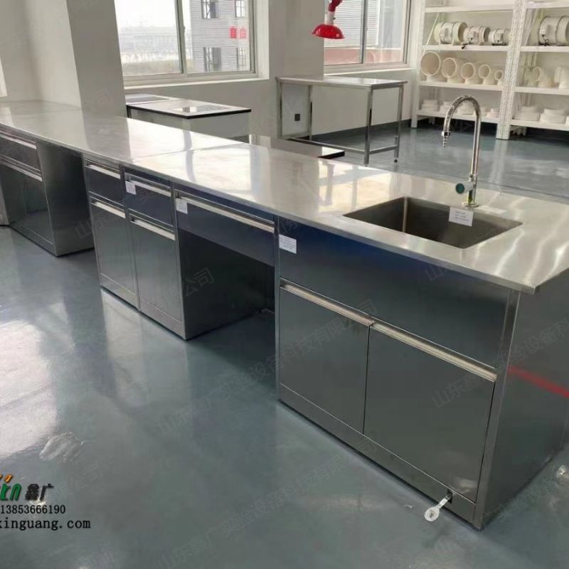 山东实验台生产厂家 多功能不锈钢 实验操作台
