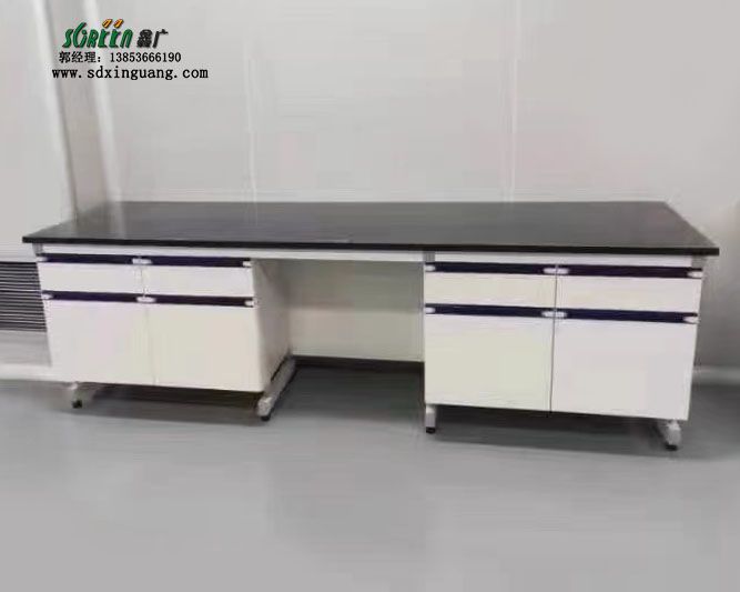 潍坊钢木实验室工作台 化验室操作台实验桌厂家定制