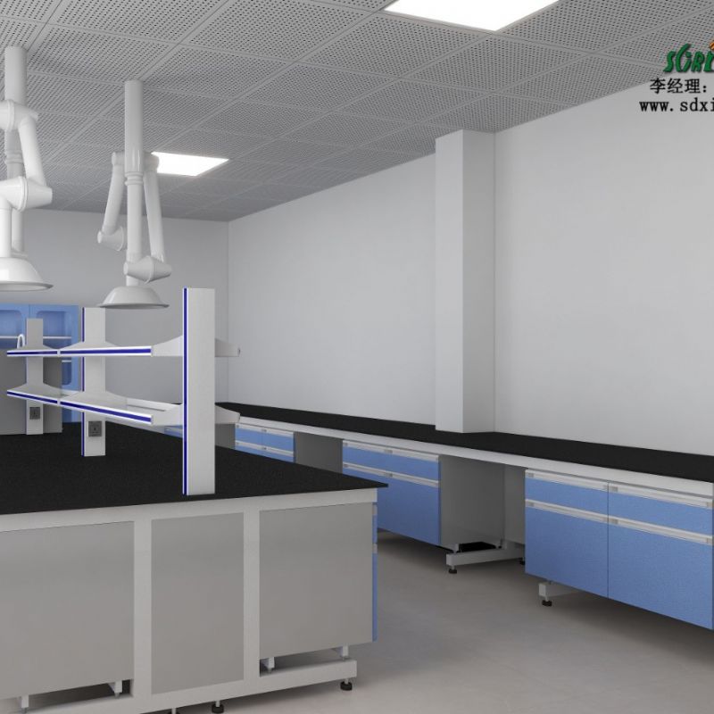 钢木实验室中央台 钢木结构试验台 实验室操作台 可定做加工