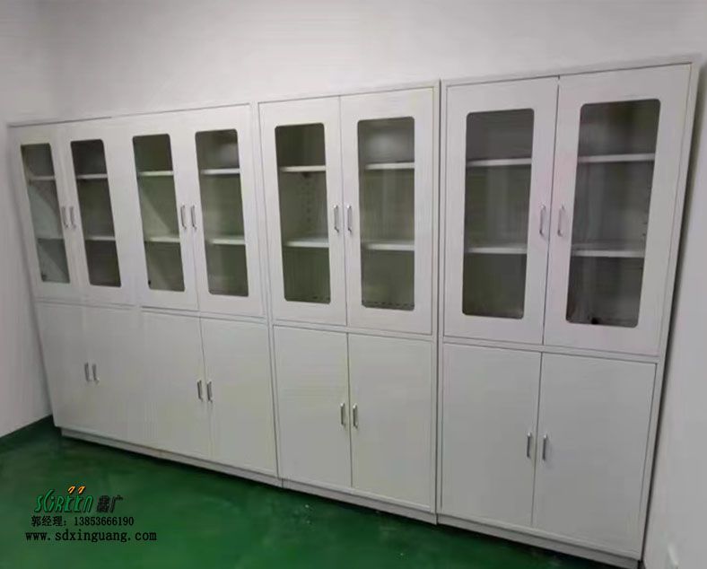 山东鑫广实验室设备 全钢器皿柜 资料柜 试剂柜 通风柜可定制