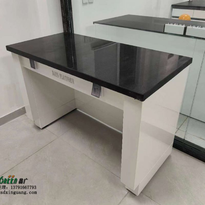 山东鑫广百万级防震全钢天平台 实验室设备 实芯理化板工作台