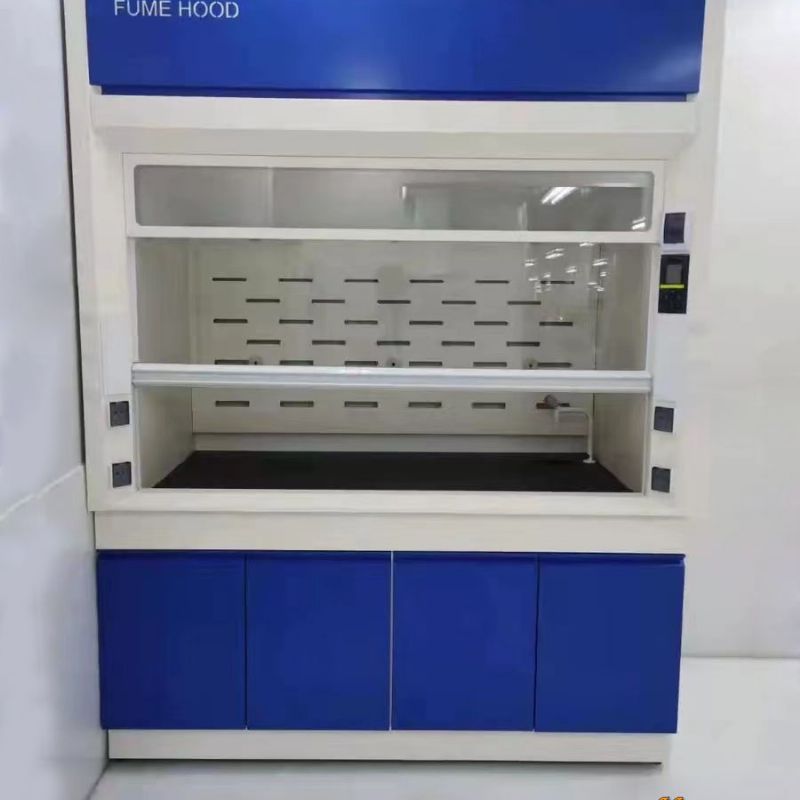 鑫广实验室通风柜 全钢PP通风橱 化验室防腐排风柜桌上整体型