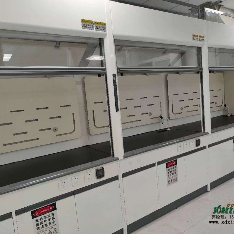 山东鑫广全钢通风柜 实验台通风橱 实验室皿柜加工定制