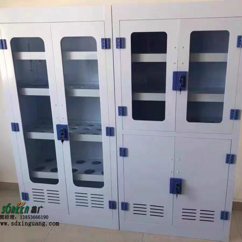 山东鑫广 pp材质 静气型药品柜 试剂柜 可定制加工