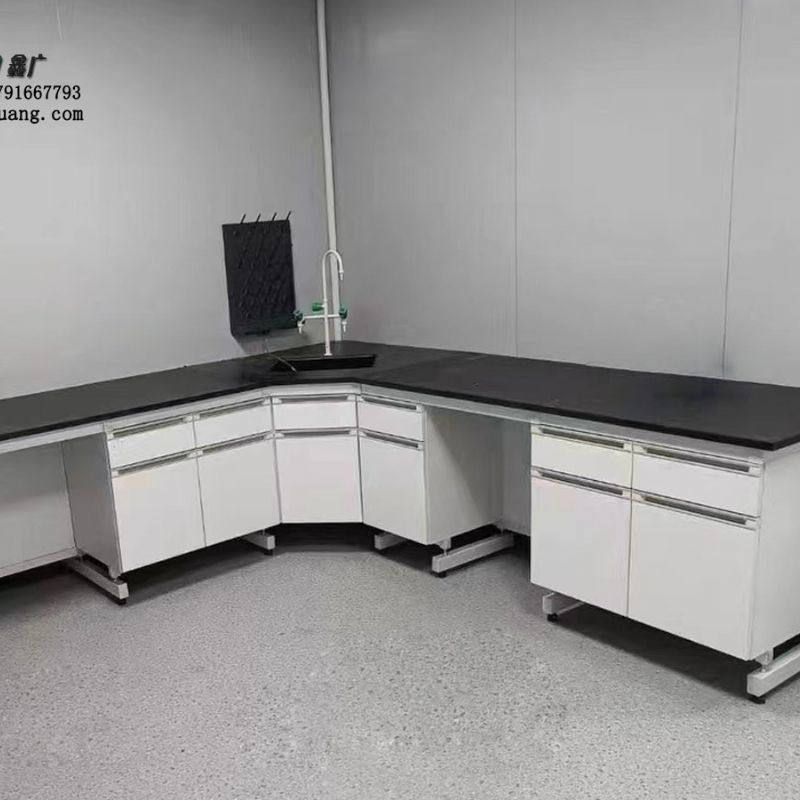 山东鑫广理化钢木实验台实验桌实验室中央操作台设备