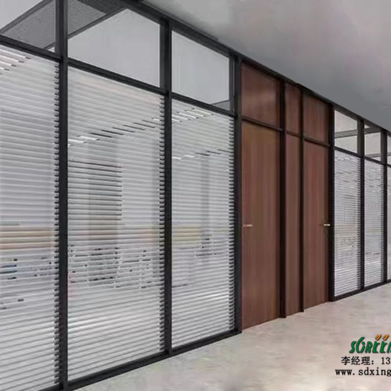 山东办公室玻璃高隔断墙 无尘车间厂房 活动隔断