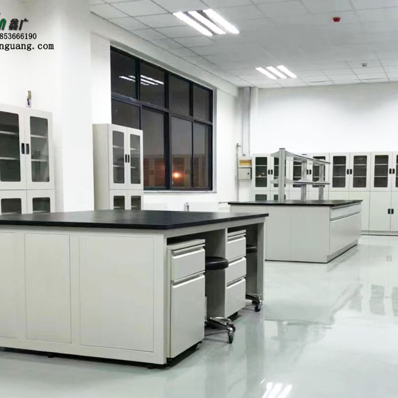 鑫广实验室全钢中央台 物理化学试验台 工作台操作台