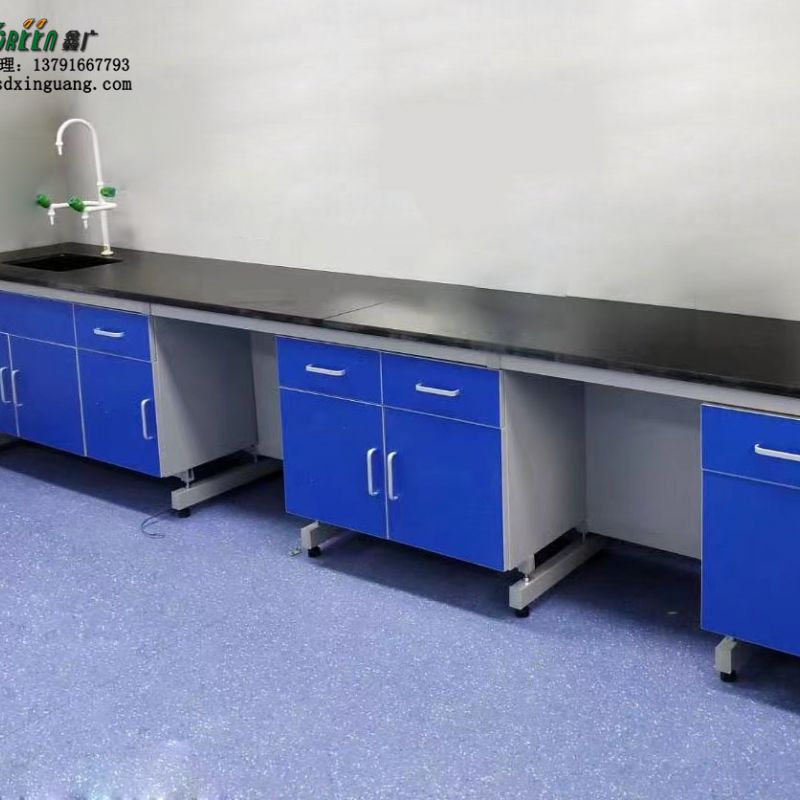 山东化验室操作台 物理实验桌通风柜 钢木实验室工作台