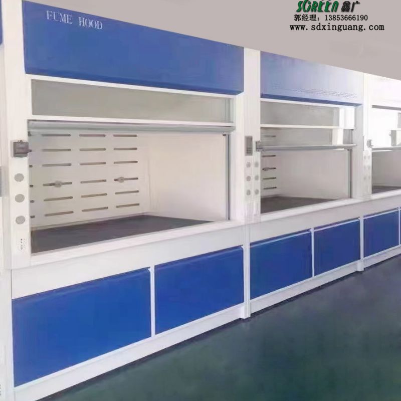 山东实验室耐酸碱型全钢通风橱柜 医院学校化学气体不锈钢排风柜