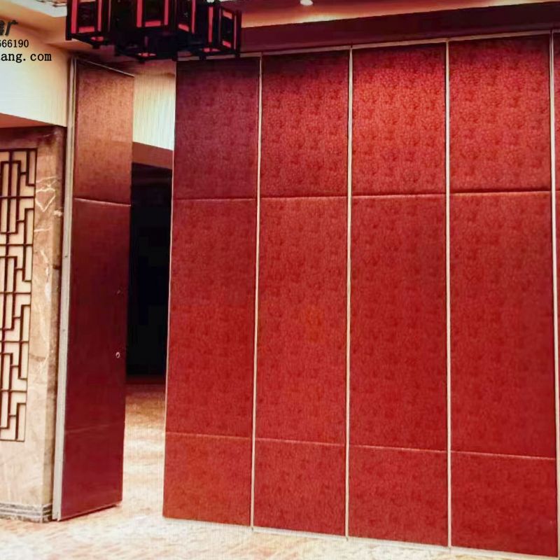 潍坊移动隔断饭店宴会厅屏风折叠门办公高隔音墙板
