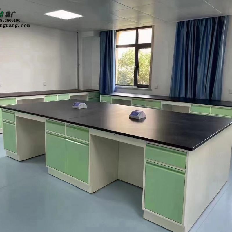 实验室实验台 中央台 全钢试验台边台全钢材质颜色可定制