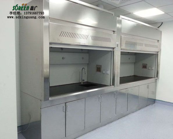 供应实验室步入式通风橱304/316不锈钢通风柜操作台实验柜