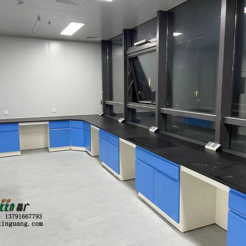 实验室工作台 化验台中央试验边台 水槽试剂架通风柜厂家定制