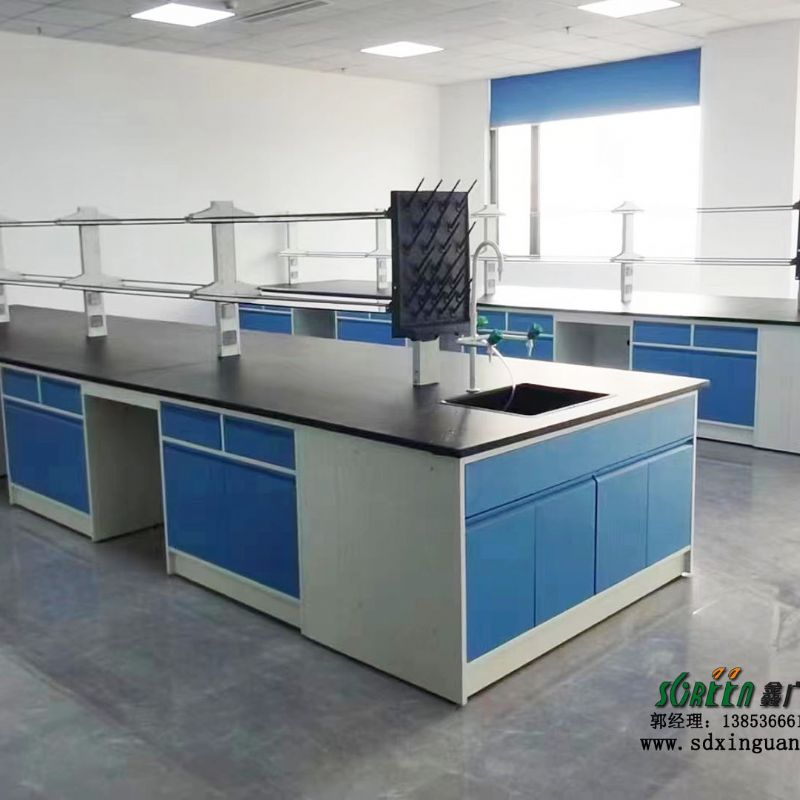 厂家定制 实验室操作台化验室工作台全钢中央实验台边台