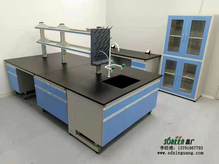 鑫广实验室钢木实验台试验边台边台台设备操作台