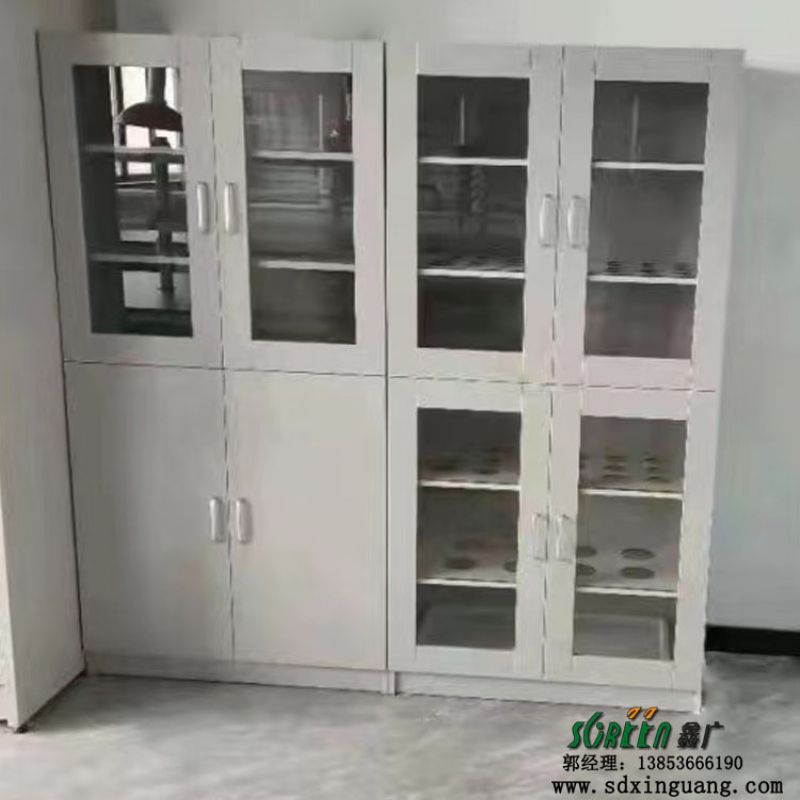 潍坊实验台 化验室仪器柜 实验室家具 全钢器皿柜