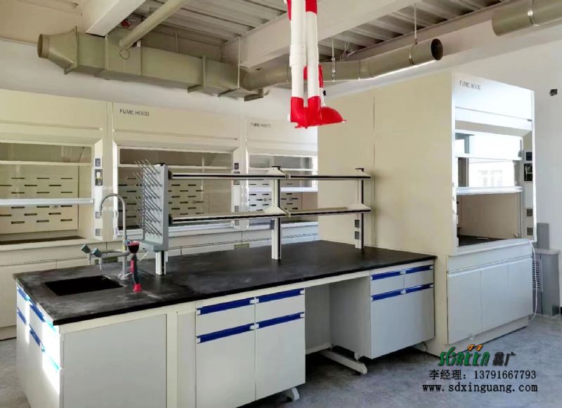 潍坊实验台钢木材质实验台化验室边台工作台操作桌