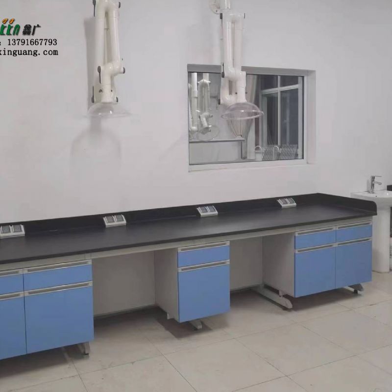 潍坊实验室家具定制钢木实验台 实验室工作台