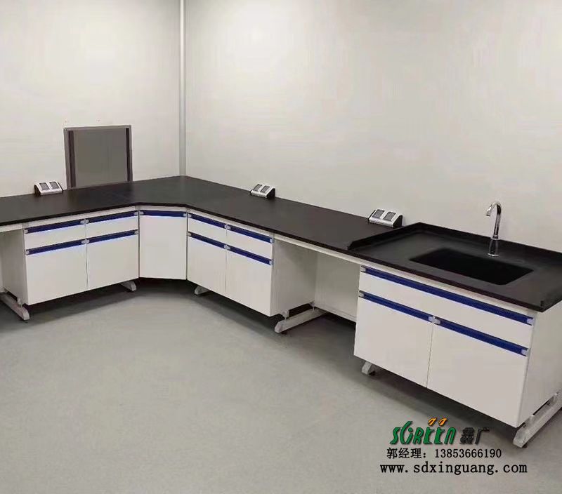 山东实验室规划设计 钢木实验台实验室桌试验台边台
