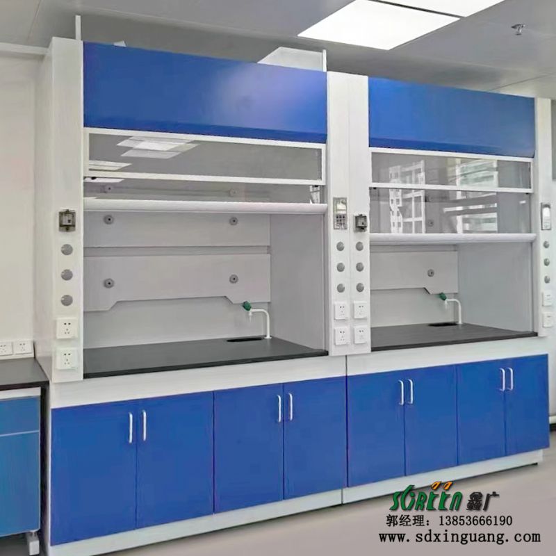 山东通风橱柜 全钢通风柜 落地式实验室通风设备