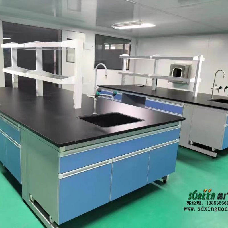 山东实验室家具 钢木实验台 操作台 定制化验室
