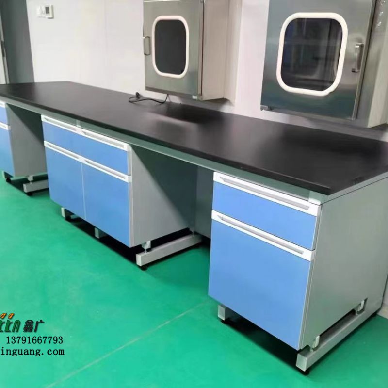 厂家定钢木实验台 化验室操作台 实验室实验台