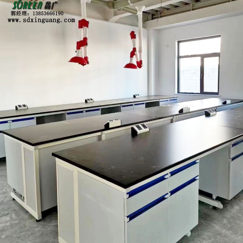 鑫广钢木实验台 实验室操作台 试验台