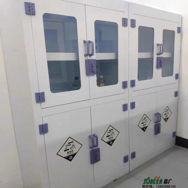 实验室PP器皿柜 酸碱柜 通风试剂柜药品柜