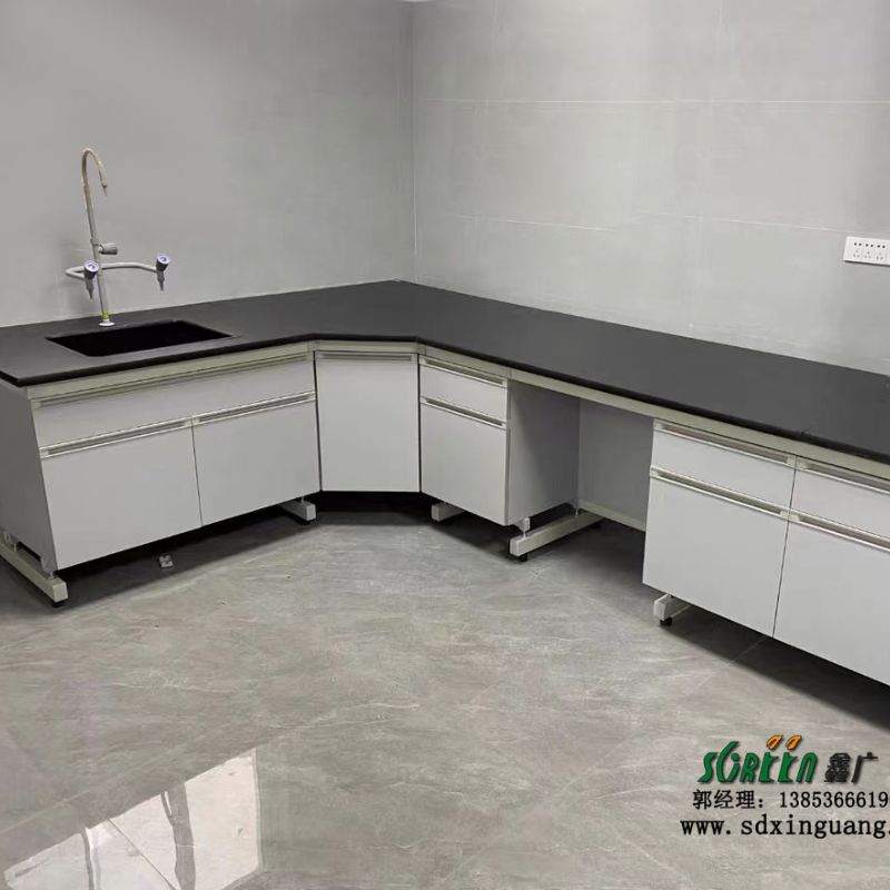 化验室操作台 钢木实验台 化验台化学试验桌