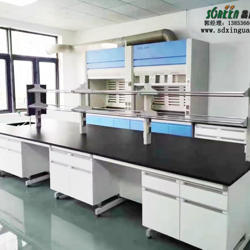 山东实验室家具 钢木实验台 化验室边台厂家