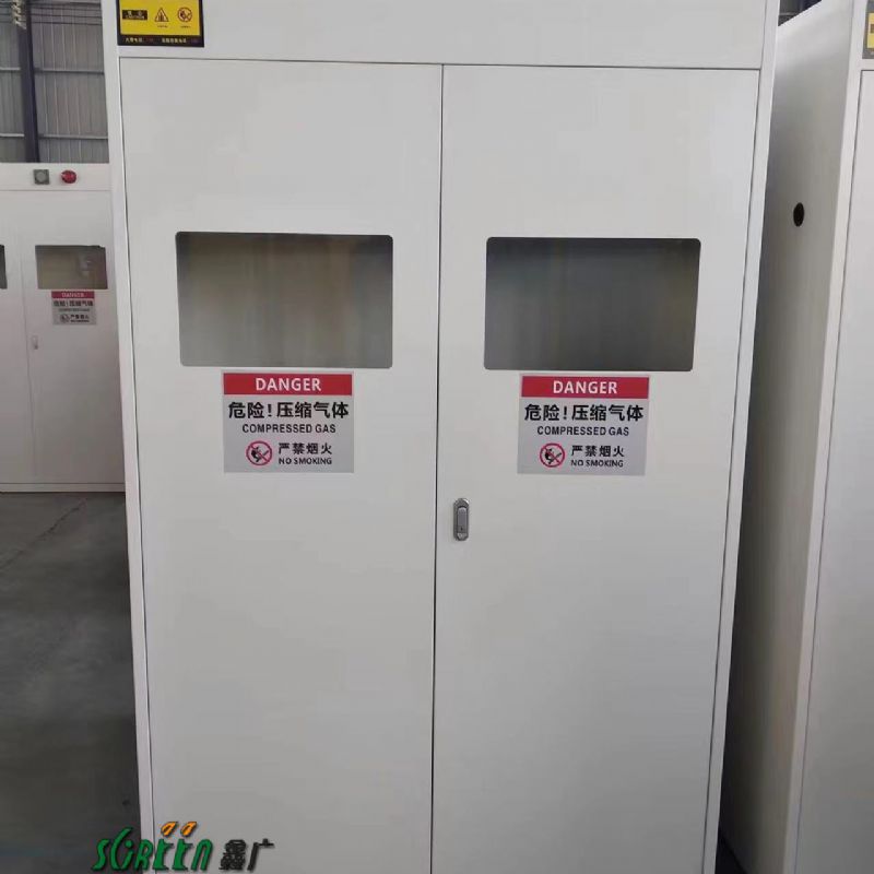 山东实验室设备,双瓶防爆柜,全钢气瓶柜供应