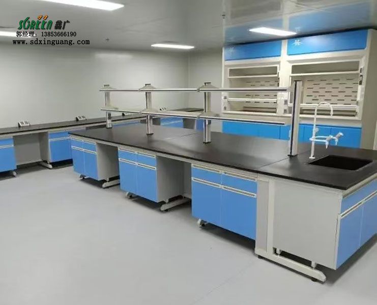 山东实验室工作台钢木实验台边台试验台供应