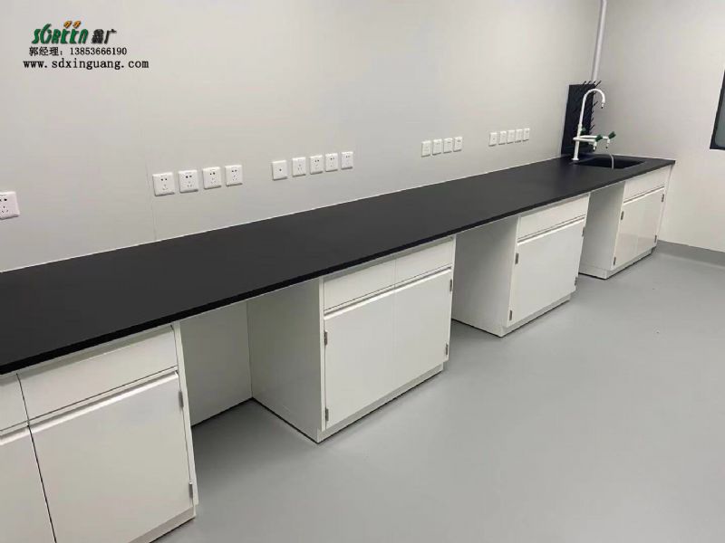 日照实验台全钢实验台边台定制工作台理化板