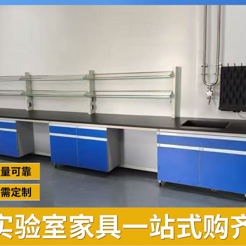山东实验室设备钢木实验桌化验室边台